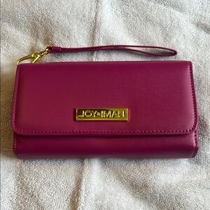Joy & Iman Pink Clutch